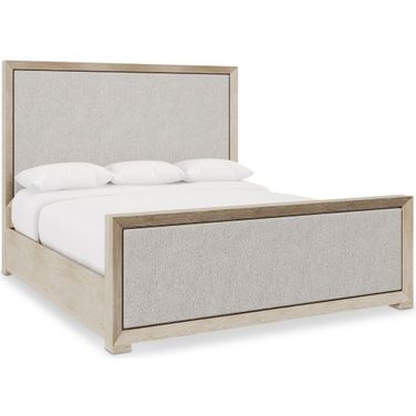 Prado King Panel Bed in Tawny Finish