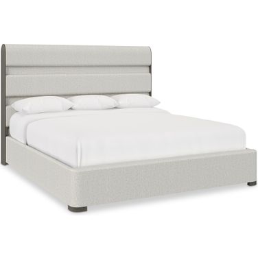 Prado Queen Panel Bed in Porcini Finish