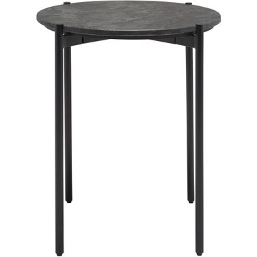 Pratt Round Side Table in Black