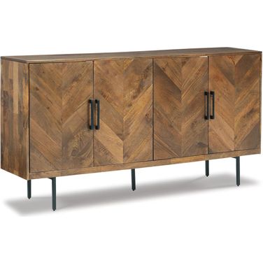 Prattville Brown Accent Cabinet