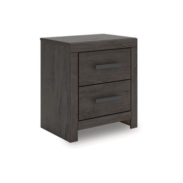 Prendonea Nightstand In Charcoal