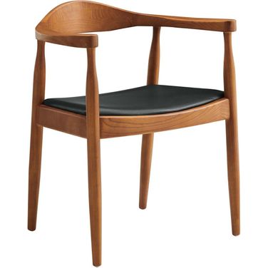 Presidential Black Dining Arm Chair EEI-649-BLK