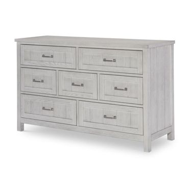 Preston 7 Drawer Dresse In Bleached Linen