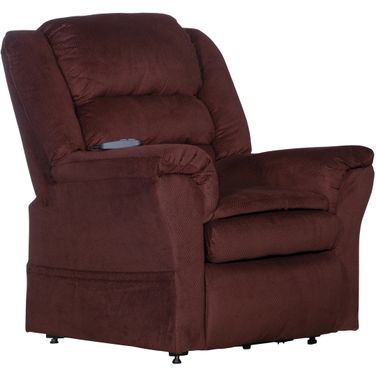 Preston Power Lift Recliner In Berry