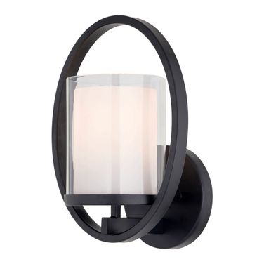 Princeton 8 Inch Wall Light In Black