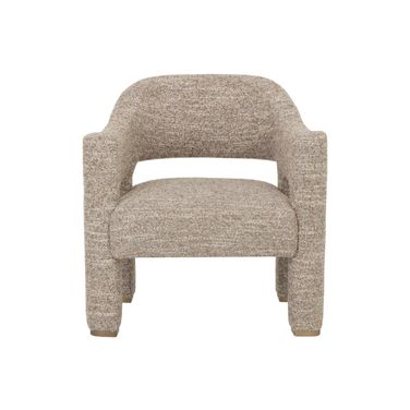 Prisca Lounge Chair In Holden Dusty Greige