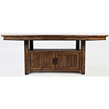 Cannon Valley Adjustable Height Storage Dining Table