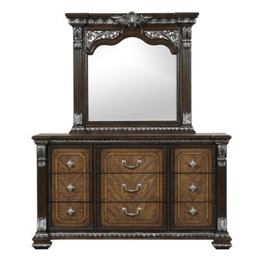 Promenade Dresser with Jewelry Box In Espresso
