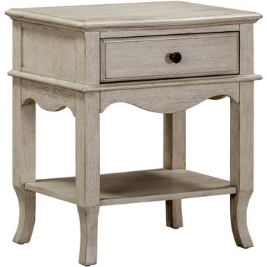 Provence 1 Drawer Nightstand In Linen