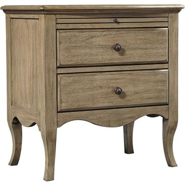 Provence 2 Drawer Nightstand In Patine