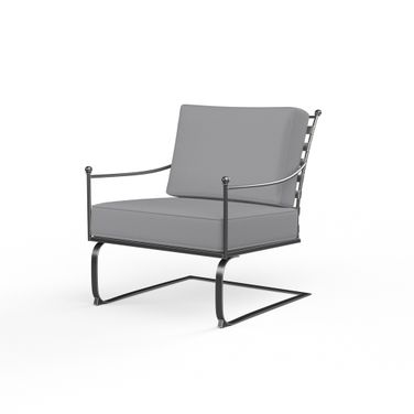 Provence Club Rocker in Canvas Granite