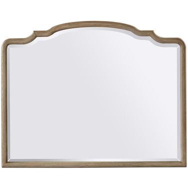 Provence Landscape Mirror In Light Brown