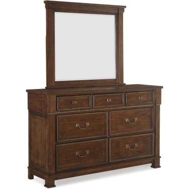 Providence Dark Oak Mirror