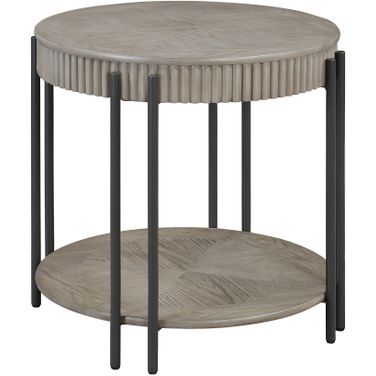 Providence End Table In Gray