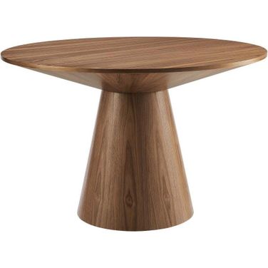 Provision Walnut 47 Inch Round Dining Table