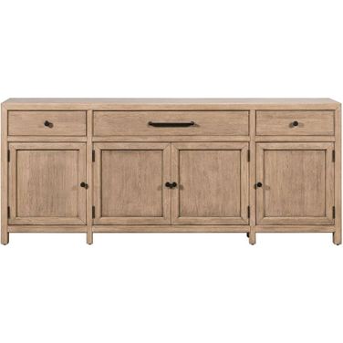 Proximity Place 82 Inch TV Console In Barley Buff
