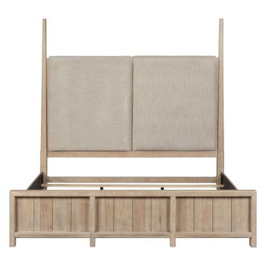Proximity Place California King Poster Bed In Barley Buff