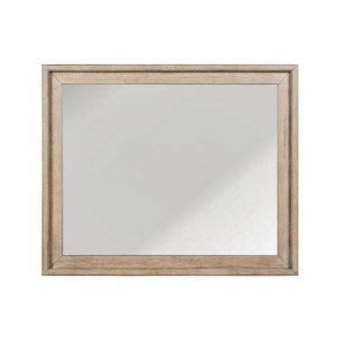 Proximity Place Landscape Mirror In Barley Buff