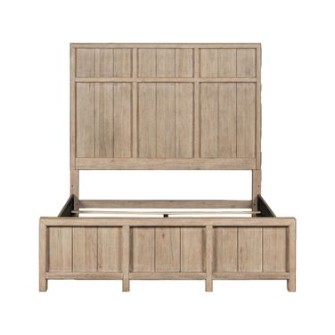 Proximity Place Queen Panel Bed In Barley Buff