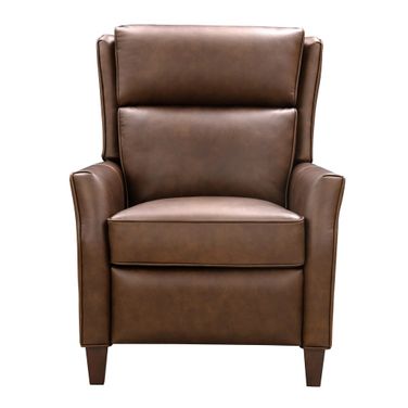 Pryce Push Thru The Arms Recliner In Walnut
