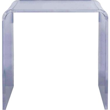 Pryor Acrylic Side Table in Clear