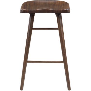 Oliver Pub Height Stool Set of 2 In Brown