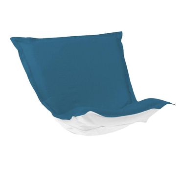 Puff Chair Cover Seascape (Cover Only) In Turquoise