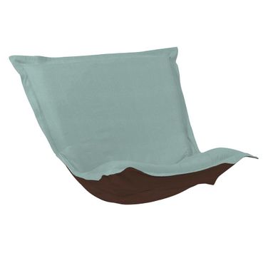 Puff Chair Cushion Sterling (Cushion and Cover Only) In Breeze