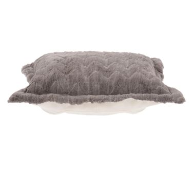 Puff Ottoman Cushion Angora (Cushion and Cover Only) In Stone