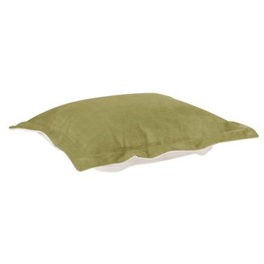 Puff Ottoman Cushion Bella (Cushion and Cover Only) In Moss
