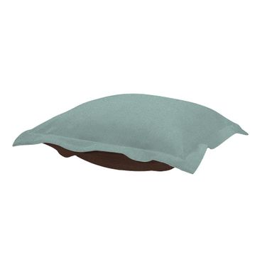 Puff Ottoman Cushion Sterling (Cushion and Cover Only) In Breeze