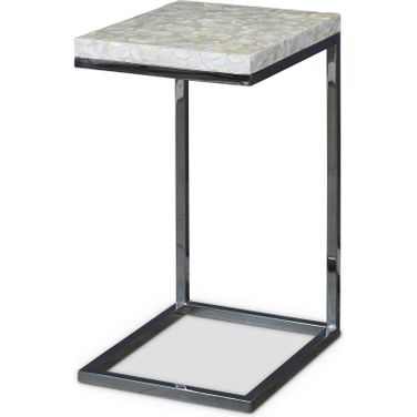 Pull Up Table In Polished Nickel