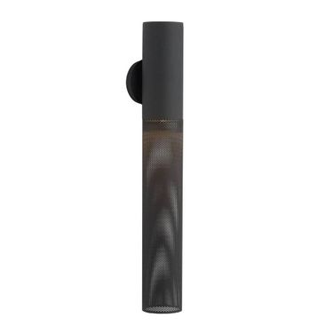 Punch Large Outdoor Sconce In Marine Grade Matte Black