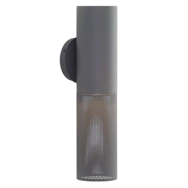 Punch Small Outdoor Sconce In Marine Grade Aged Graphite