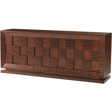 Quad Block Chest In Brown
