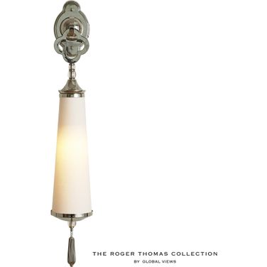Quatrefoil Sconce In Nickel