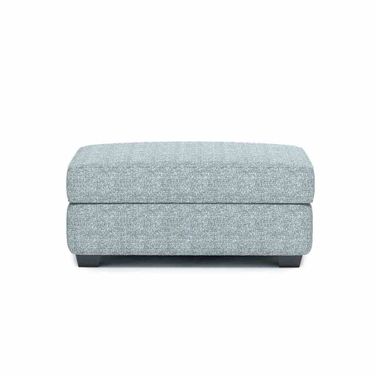 Queensbury Ottoman In Teal