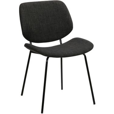 Quest Charcoal Modern Dining Accent Chair