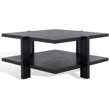 Quigley Square Coffee Table In Black