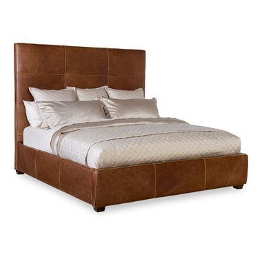 Quintin King Bed In Hazelnut
