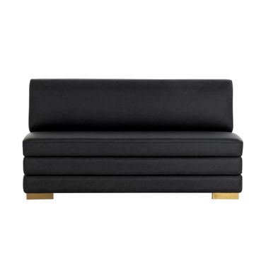 Radcliff Banquette In Bravo Black