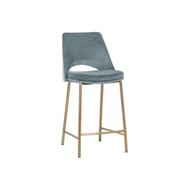Radella Counter Stool In Bergen French Blue