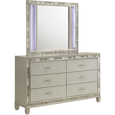 Radiance Dresser In Silver