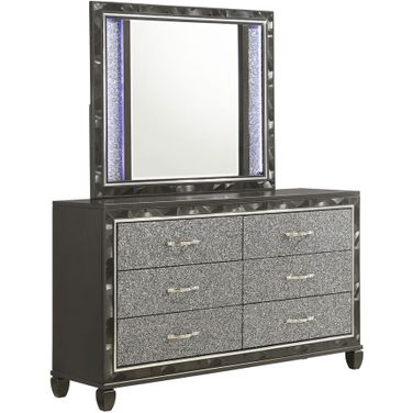 Radiance Mirror In Black