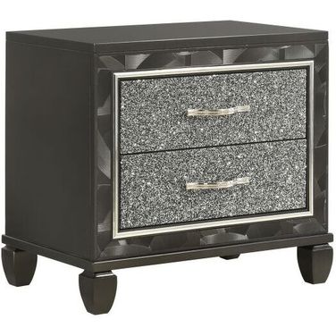 Radiance Nightstand In Black