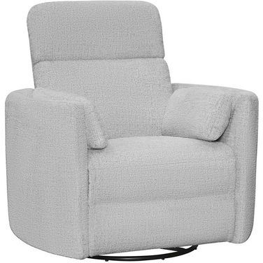Radius Manual Swivel Recliner Set of 2 In Angora Linen