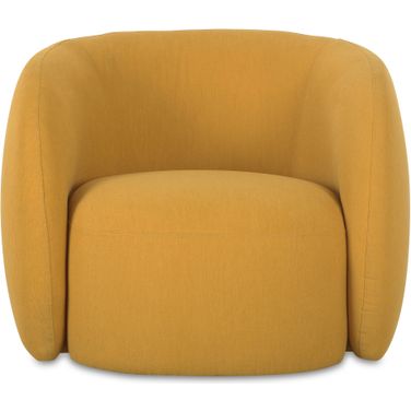 Rae Outdoor Accent Chair In Deep Yellow