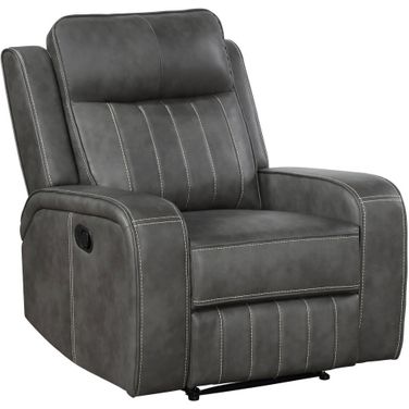 Raelynn Upholstered Recliner Chair Grey