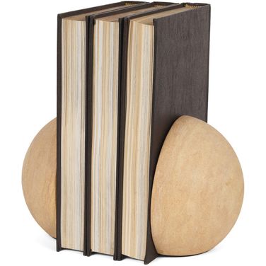 Rahmi Orb Bookends In Sandstone