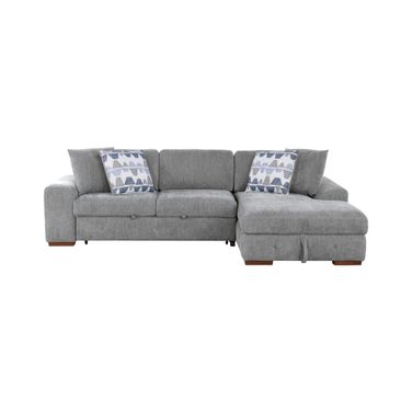Raife 2-Piece Sectional with Right Chaise In Gray